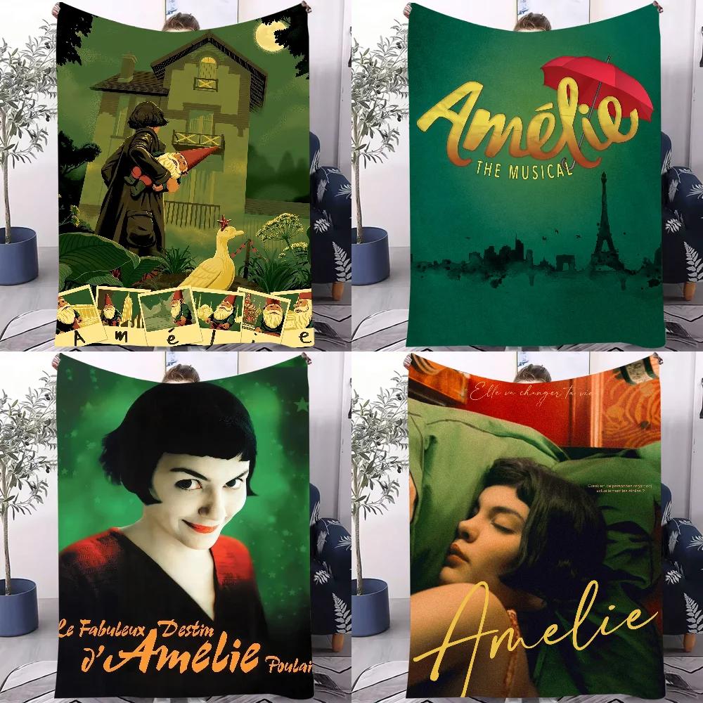 Coperta leggera ispirata al film Amelie Perfetta per Dormitori Pisolini Soggiorno Ufficio Divano Uso Stagionale