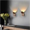 Hotelový Projekt Nástenné Lampy k Posteli - Moderná Minimalistická Nástenná Lampa, Kreatívne Osobnostné Nástenné Svietniky na Balkón, Chodbu, Schodisko (6W)(biely)