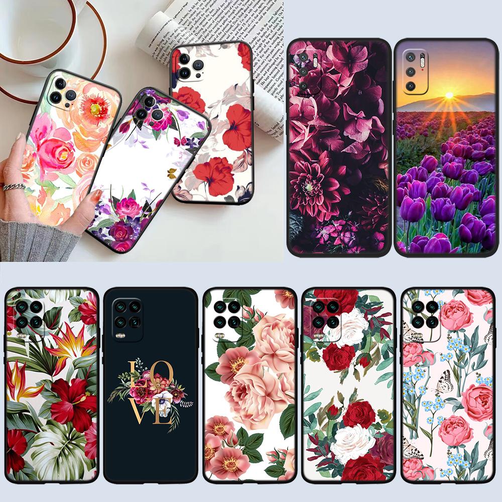 NH24 Flowers rose Pink New High-End Shell Phone Case for iPhone SE X XS XR 16E 17 11 Pro Max 8 7 6 6s Plus Air