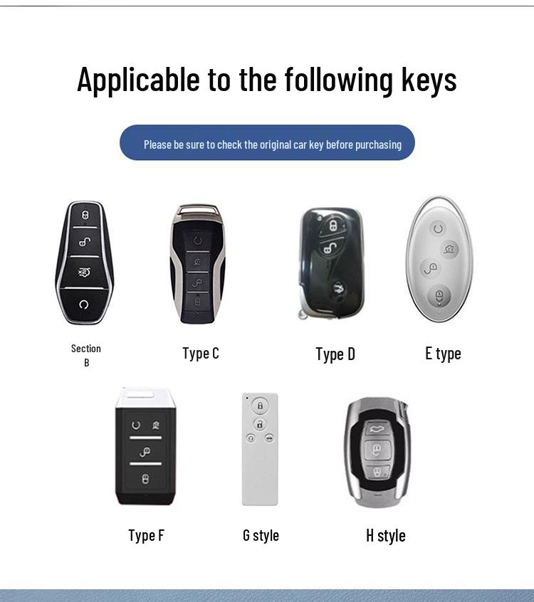 BYD Han Qin Plus DMI Song Pro Tang Yuan Destroyer Car Key Protective Case