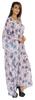 Moomaya Hooded Caftan For Women's Long Printed Bikini Cover Up Summer Turkish
