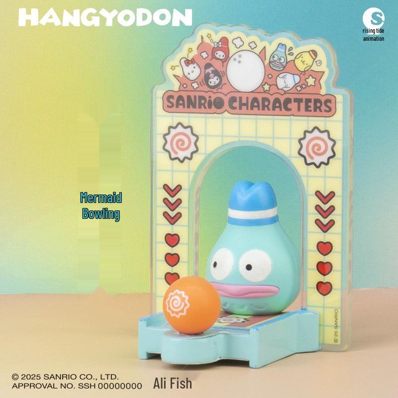 Sanrio Family Bowling Club Blind Bag Toy Figure and Desktop Ornament