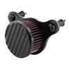 Motorcycle Air Filter Cleaner Intake Filter System Stripe for Harley 93-17 Dyna/FXR Softail Fat Boy Touring Road Street Glide