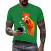 Funny F Caw F Chicken Rooster Cawing F-Caw-F Saying Pun T-Shirt