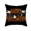 New Nordic Halloween Throw Pillow Cover Black Letter Print Sofa Cushion Cover Cushion Cover Home