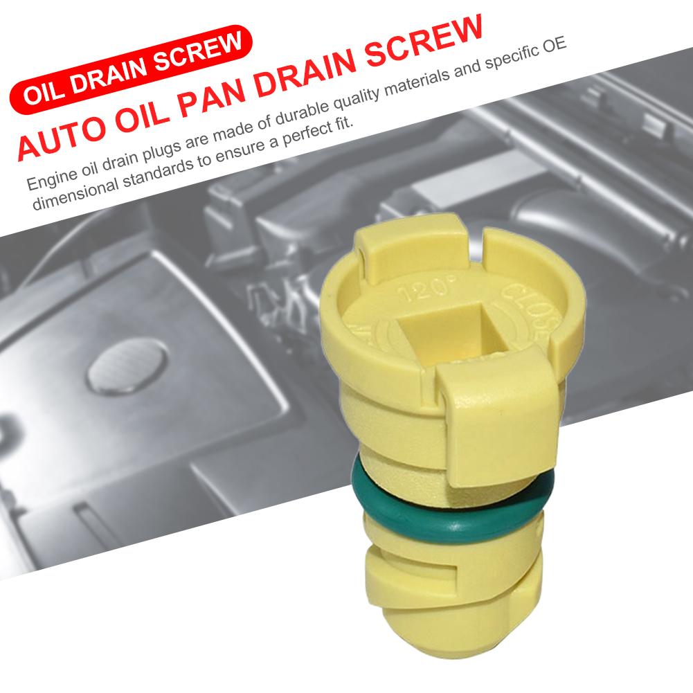 Car Oil Drain Plug With Seal Screw Bolt for Ford Mazda Lincoln Navigator MKX Car Oil Pan Drain Nut Sump Plug BC3Z6730A KX6Z6730B
