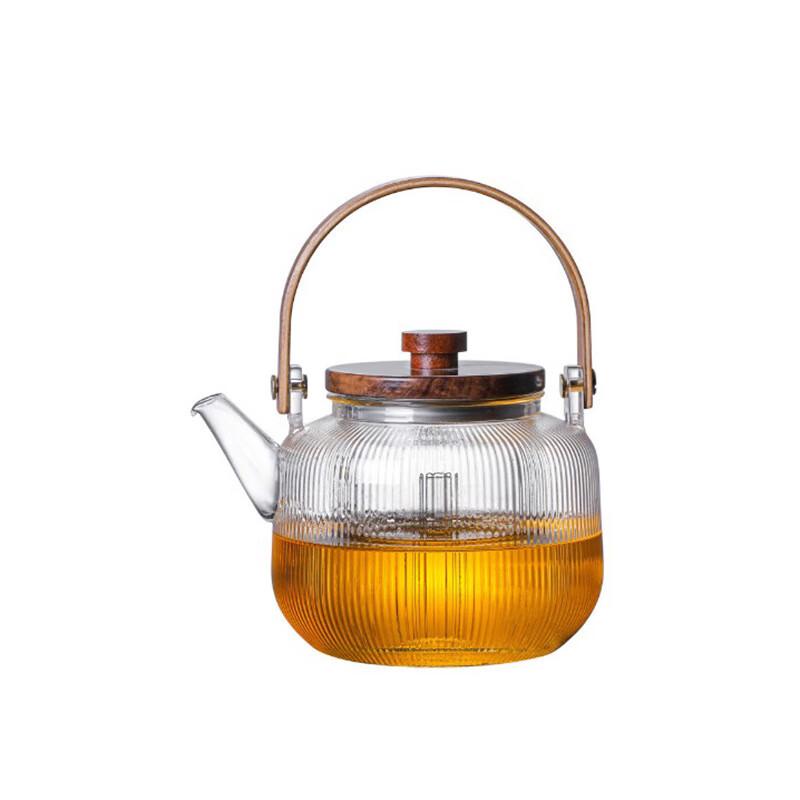 Shangqi Transparent Glass Teapot with Dual-Use Inner Pot