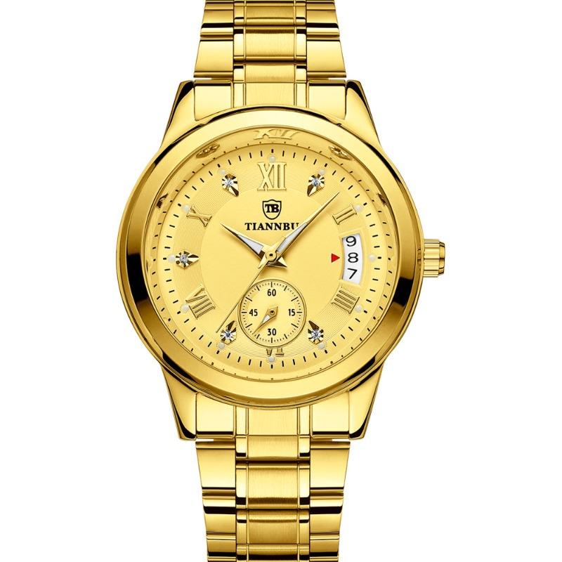 Tianbo mechanical watch men s calendar hollow trend men s mechanical watch gift