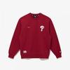 New Era Mlb Philadelphia Phillies Team Logo Sweatshirt Red
