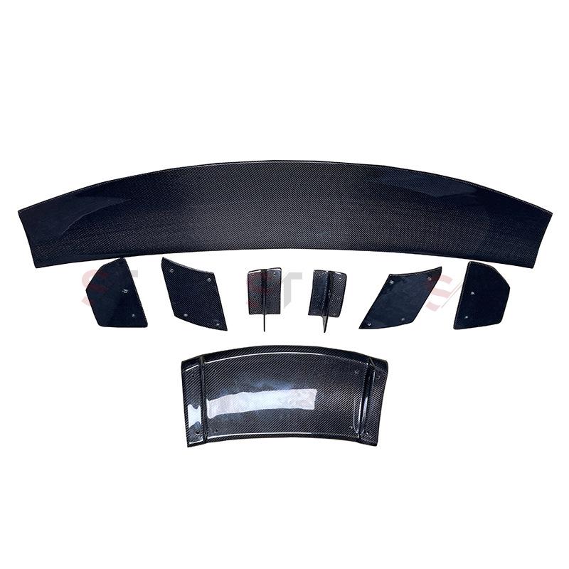 Toyota Supra A90/A91 VRS Style Carbon Fiber Rear Spoiler & Bull Demon King Diffuser