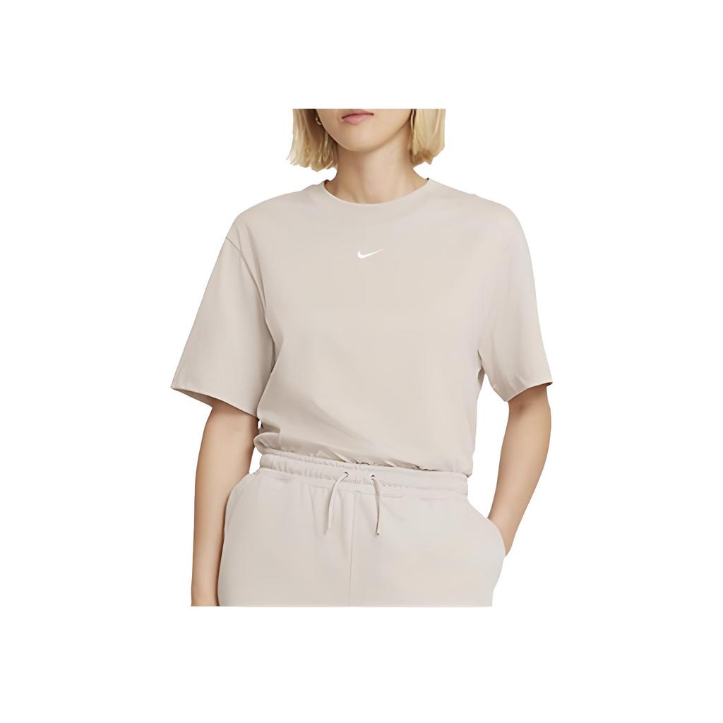 New Nike Sportswear Essentials Series T Shirt Women's Khaki DH4256-236