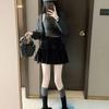 Women's Bow Skirt Spring French Sweet High Waist Cake Lace Puffy A Short Skirts
