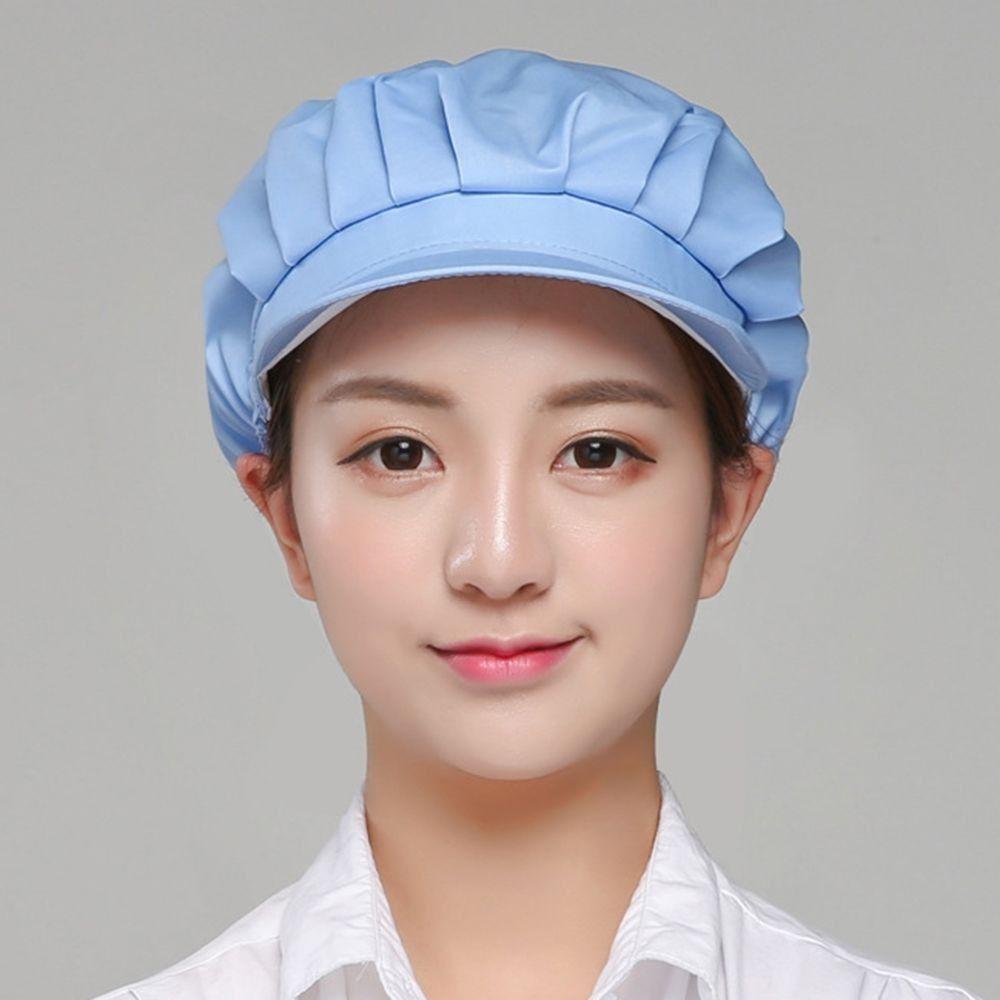 Adjustable Working Hat Anti-hair Loss Work Caps Hair Cover Caps Mesh Cloth Dust Proof Cap  Chefs