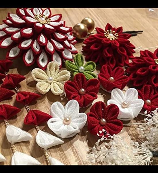 Hair Ornaments for Celebrating New Beginnings Japanese Headpieces for and Graduations Lulu's - Coming-of-Age Ceremonies, Weddings,