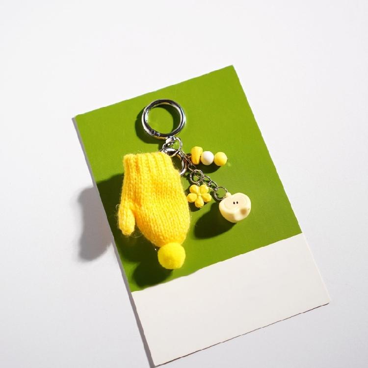 Lovely Soft Plush Keychain For Key Accessories Bag Charm Car Decoration And Decorative Gift