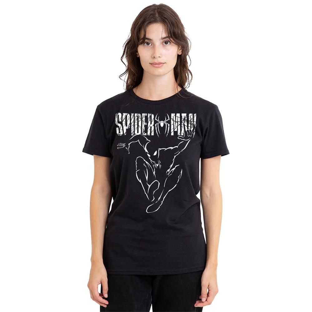 Spider-Man: Brand New Day Womens/Ladies Peter Parker Silhouette T-Shirt
