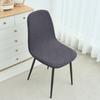 High Back Dining Chair Cover Elastic Spandex Jacquard Chair Cover Stretch Chair Cover  Dining Room