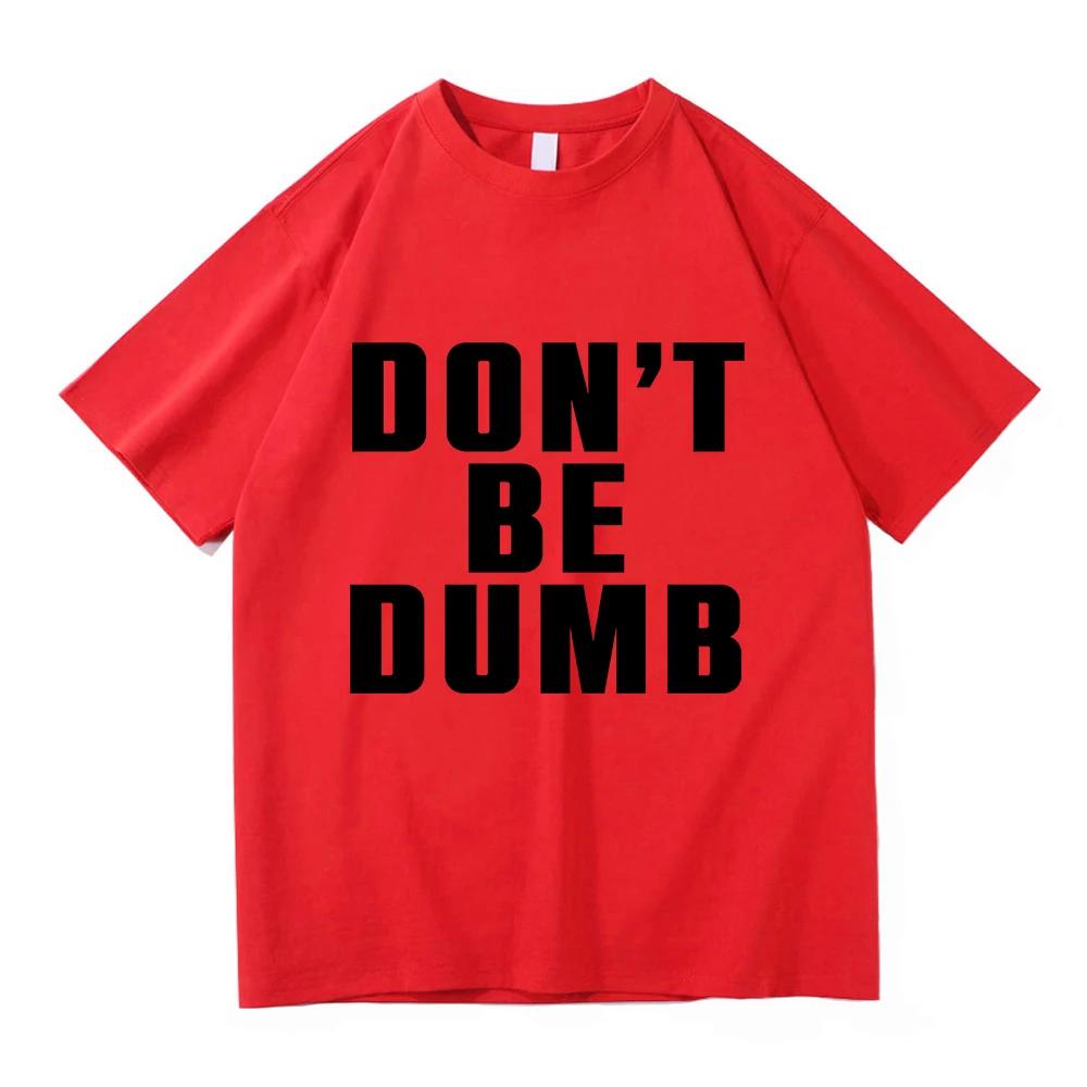 A Rocky 2026 New Album Dont Be Dumb Tee Shirt Fashion Unisex Women Clothing Harajuku High Quality Tops Cotton TShirts Vintage