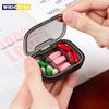 Travel Portable Mini Medicine Pills Boxes Drug Bins Pills Dispenser Pill Storage Box Tablet Pillbox Case Container Organization