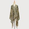 Women's Luxury Autumn Cashmere Printed Jacquard Shawl Scarf