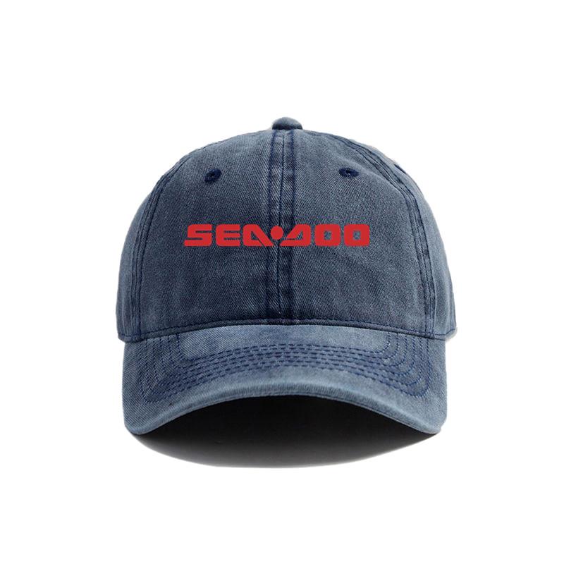 Sea Doo Unisex Cap Distressed Hats Seadoo Baseball Caps Unisex Retro Outdoor Summer Adjustable Hats MZ-139