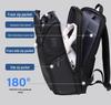 High-Capacity Waterproof Unisex Backpack: Trendy Travel & School Bag with Laptop Compartment