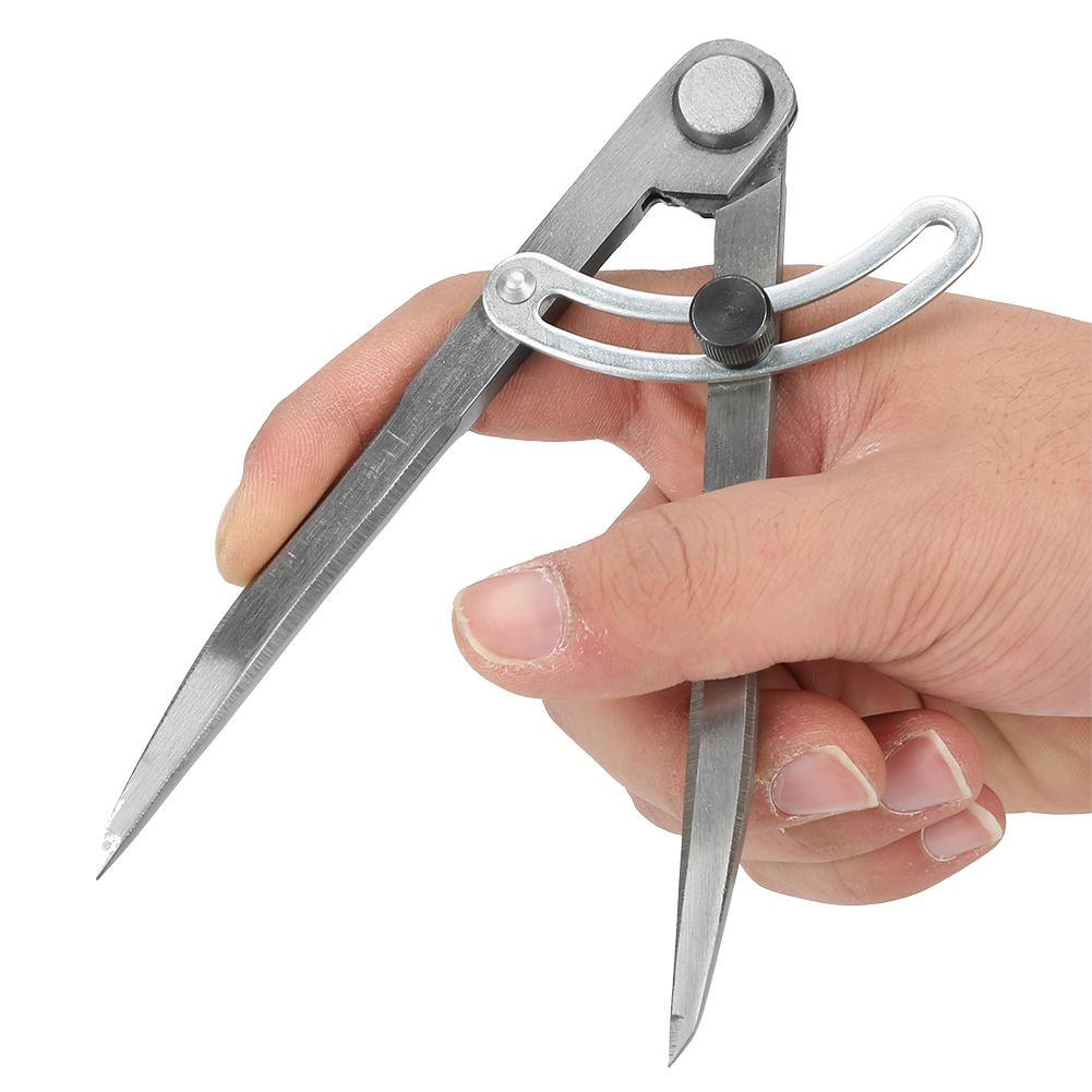 150mm Skrzydło Skórzany Dzielnik Obrotowy Rozstaw narzędzi Kompasy Obszar krawędzi