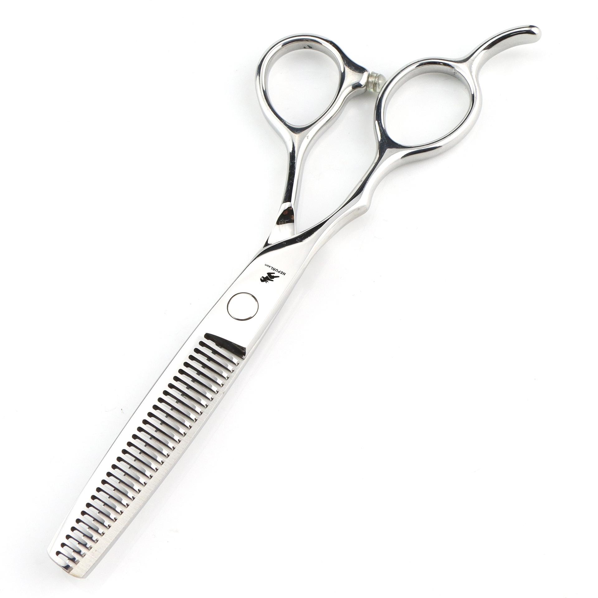

6.0 Inch Nimpson, Silver Flat Screw Model, Left-Hand Scissors, Tooth Scissors, Thin Scissors, Left-Handed Scissors 6.0inch left-hand dental scissors