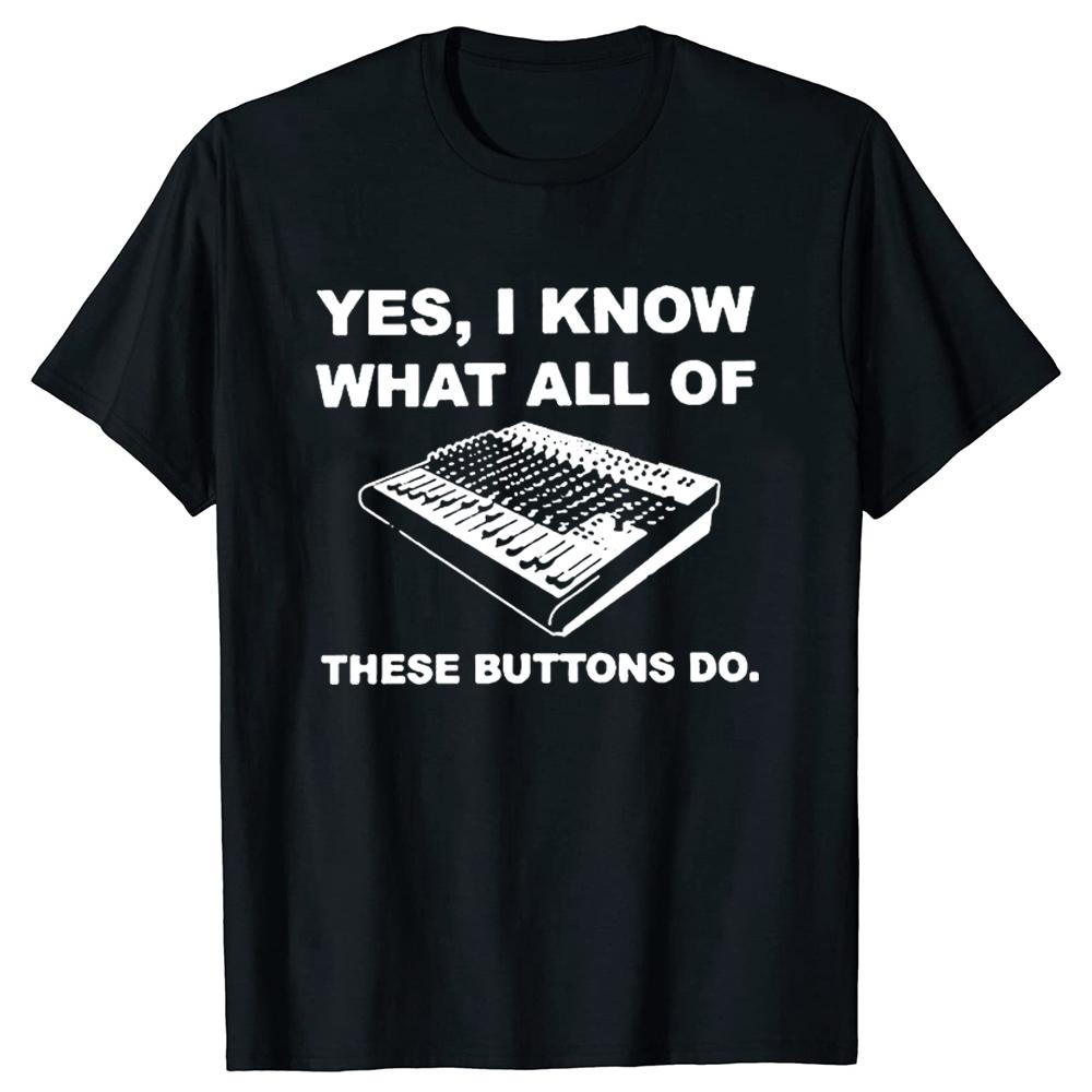 

Sound Engineer T Shirts Graphic Streetwear Short Sleeve Harajuku DJ Audio Engineer Hip Hop Tshirt Women Unisexs Clothing S