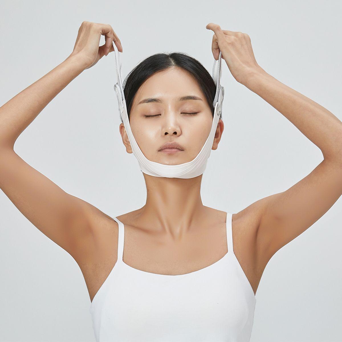 Anasis Ultra V facial contouring bulldog cheeks nasolabial folds lifting band