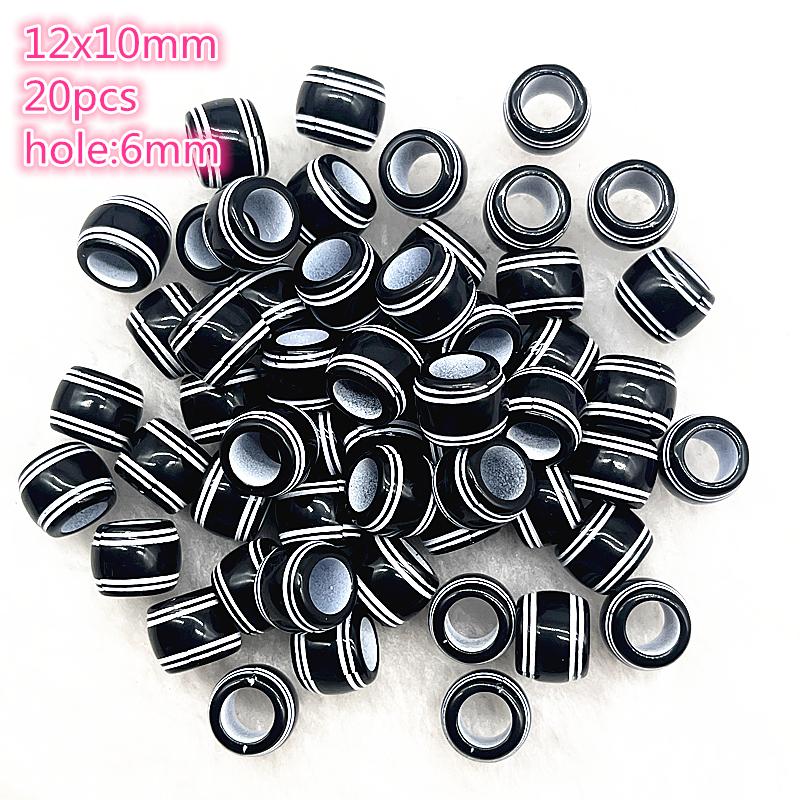 10-20Pcs Sport Rugby Tennis Basketball Football Volleyball Beads Spacer Acrylic Beads For Jewelry Making DIY Bracelet Necklace