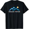Grand Teton National Park Mountains Vintage Hiking Souvenir T-Shirt