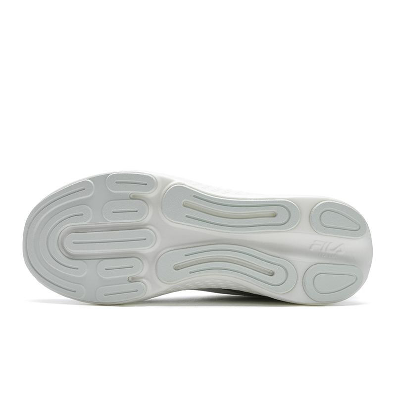 FILA Boa Nuvole Jog 1+ Comfortable Versatile Shock Absorbing Durable Low Top Casual Training Running Shoes Men sneaker White A12M531119FBW