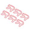 100pcs Paper Clips Increased Slip Resistance Rust Prevention Plating Process Exquisite Office Paper 
