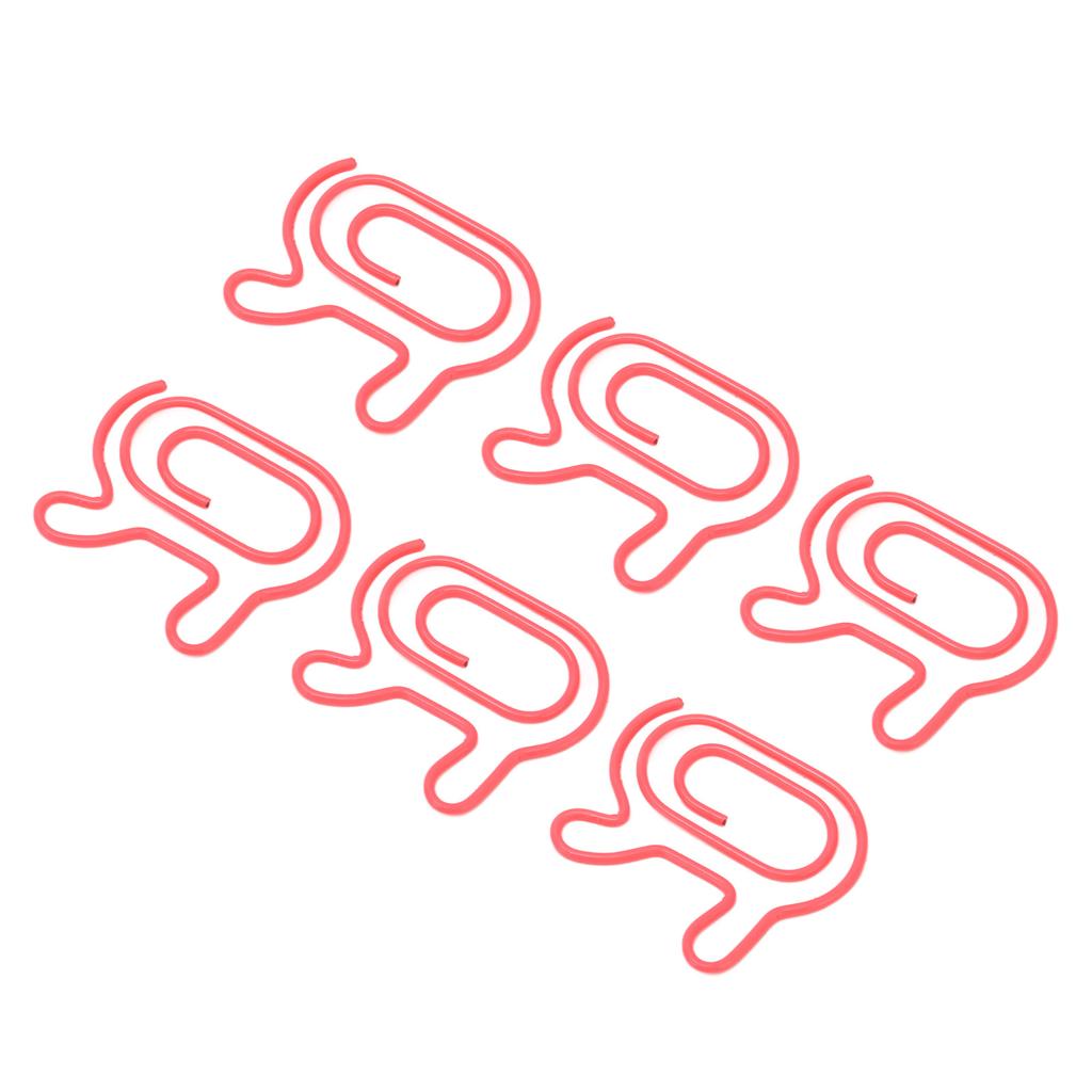 100pcs Paper Clips Increased Slip Resistance Rust Prevention Plating Process Exquisite Office Paper