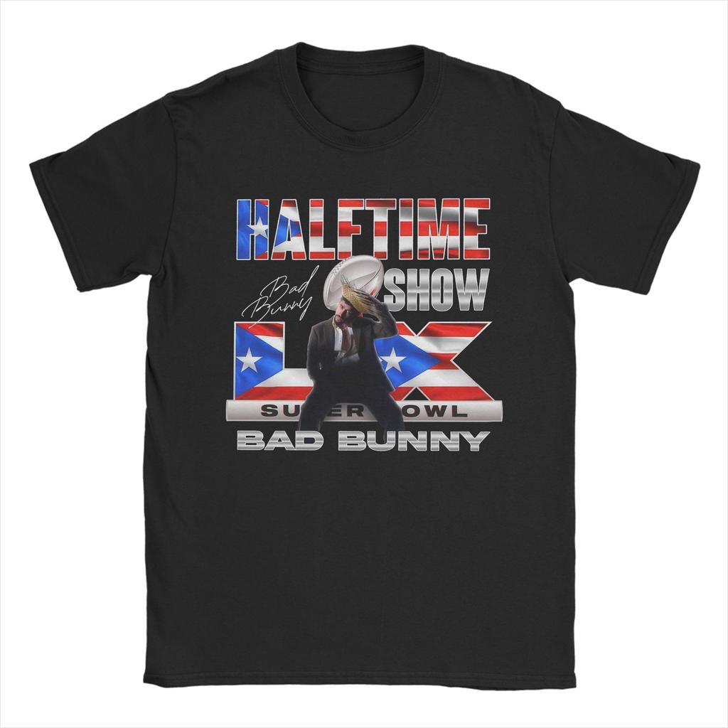 Benito Bowl Puerto Rican Bad Bunny TShirts Unisex Awesome Cotton Tee Shirt Crewneck Short Sleeve T Shirts New Arrival Clothes