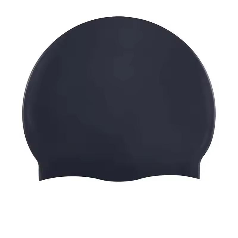 Unisex Adult Silicone Swim Cap Waterproof Swimming Hat Non Slip Bathing Pool Hat Elastic Silicone Cap for Long and Short Hair