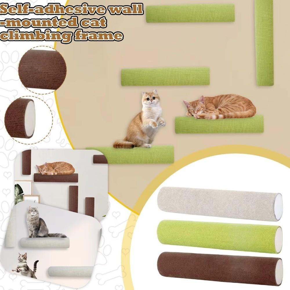 Wear Resistant Cat Scratch Board Self Adhesive Cat Climbing Frame  Multi-Cat Household