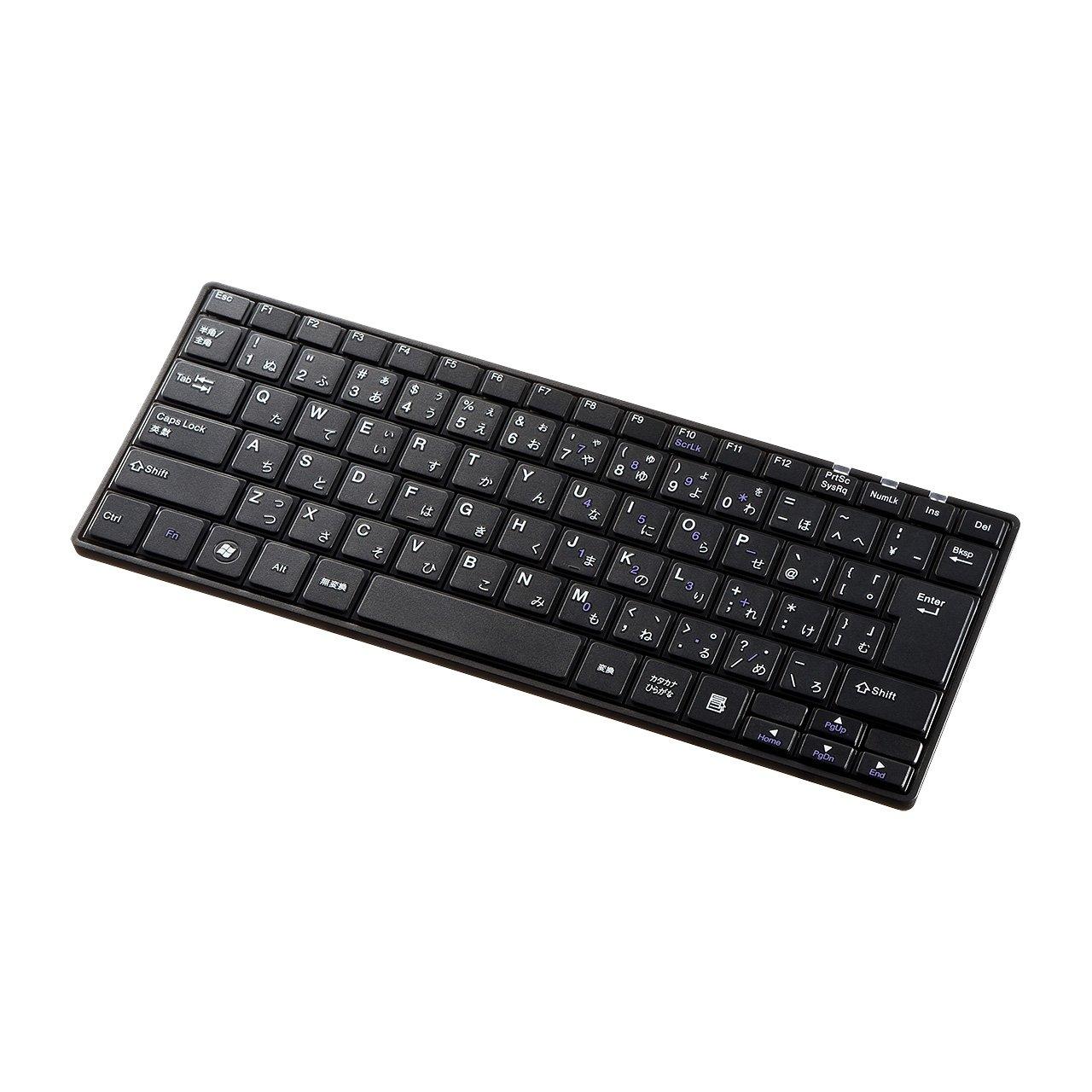 

Sanwa Supply Wireless Slim Keyboard, Black, SKB-WL23BK