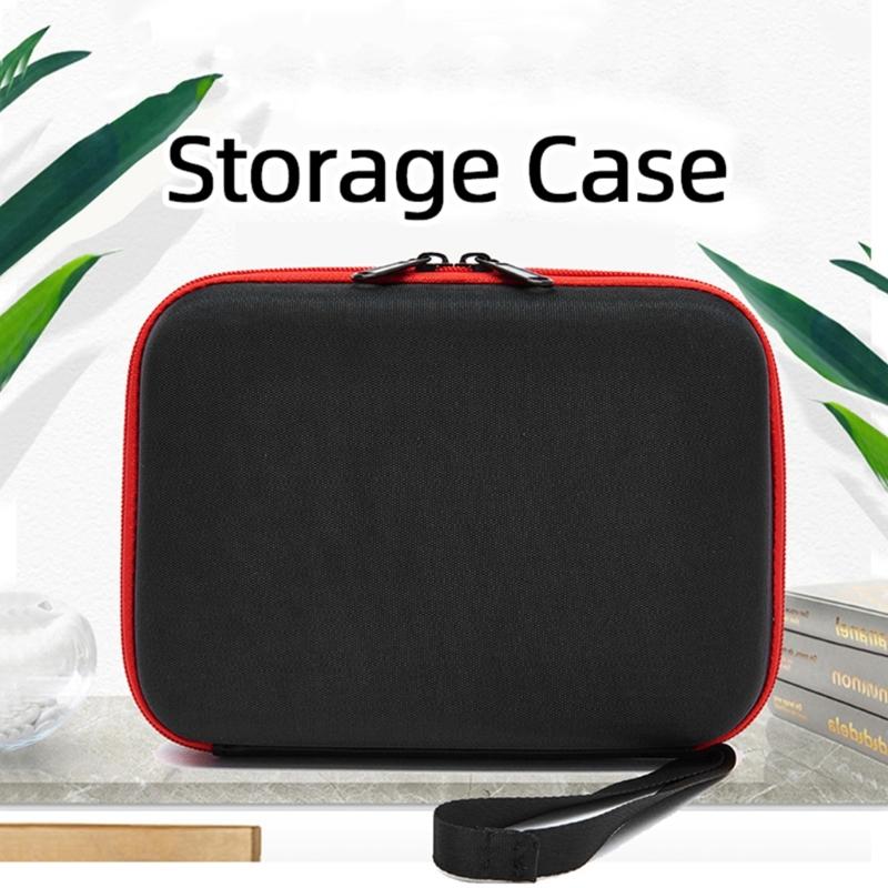 Travel Hard Shells with Strap for Insta360 Flow Gimbal Holder Inner Pocket Case with Zipper Easy Open Close Pouch