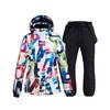 Ski Suit Women Waterproof Windproof Snowboarding Jacket Pants Set Outdoor Thick Warm Snow Coat