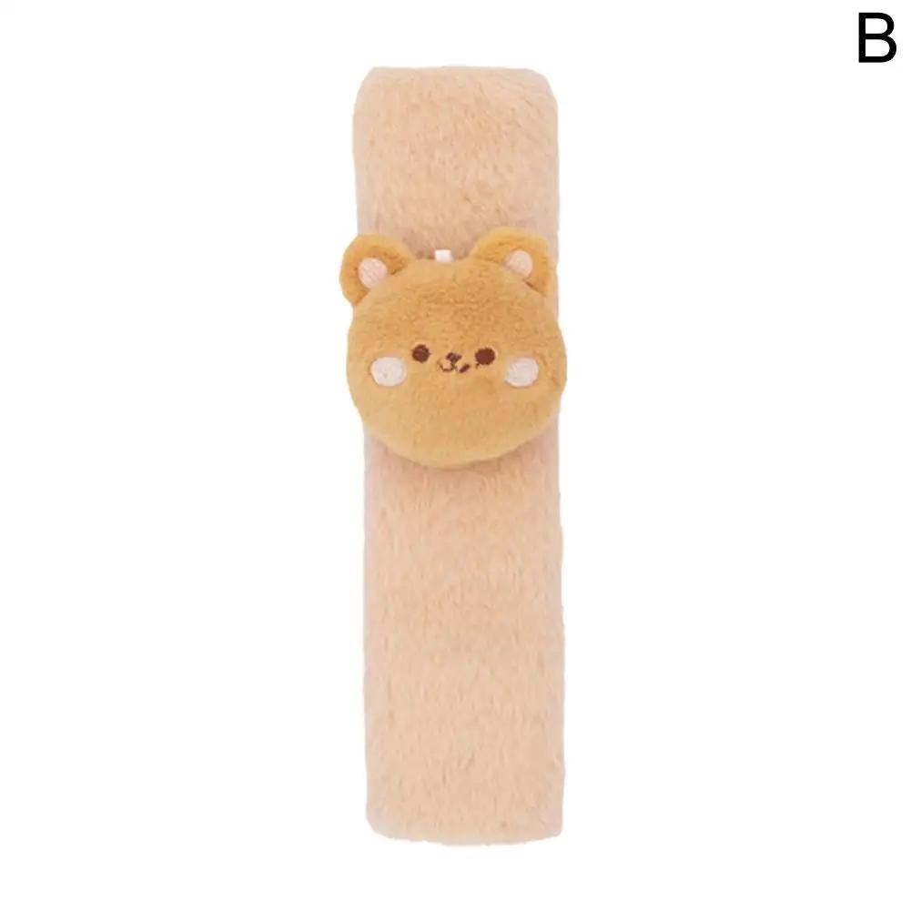 Car Soft Belt Cover Universal Auto Belt Covers Plush Safety Belts Warm Auto Interior Accessories Shoul N3y1