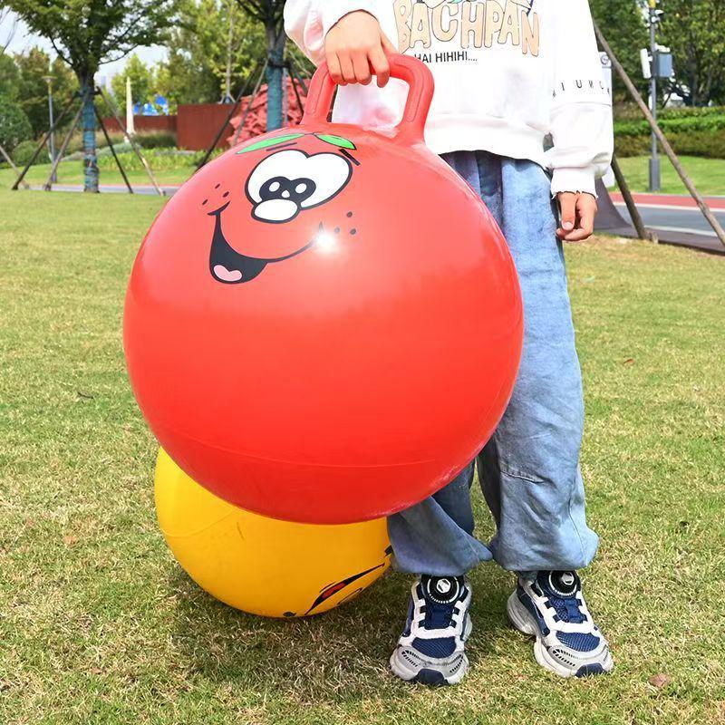 45CM Children's Inflatable Elastic Bouncing Ball for Sensory Training and Sports