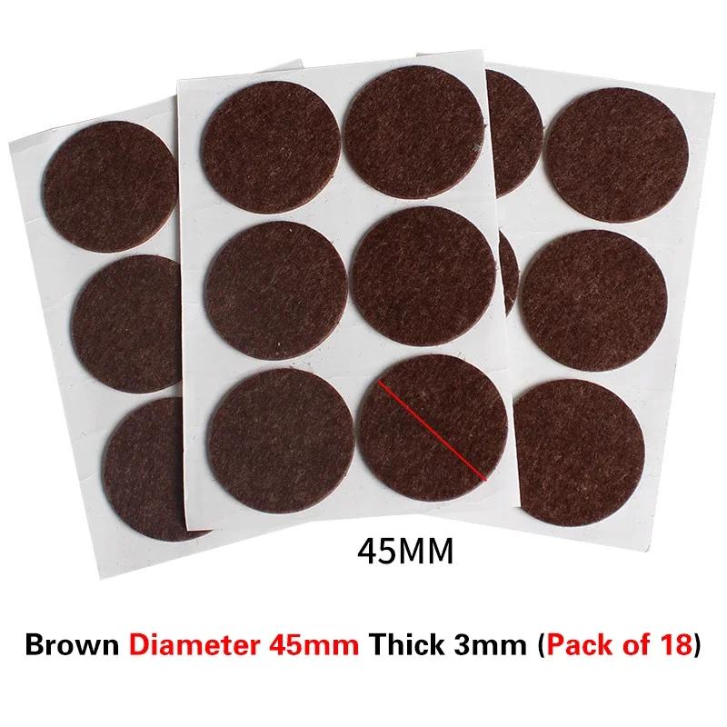 

Thickened Self-adhesive Felt Chair Leg Pads Anti Slip Scratch Resistant Noise Resistant Floor Furniture Protection Pads Gaskets