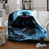 1pc Superman hero Flannel Blanket Soft Warm Throw for Home, Office, Travel, All-Season Cozy Bedding Gift L1396
