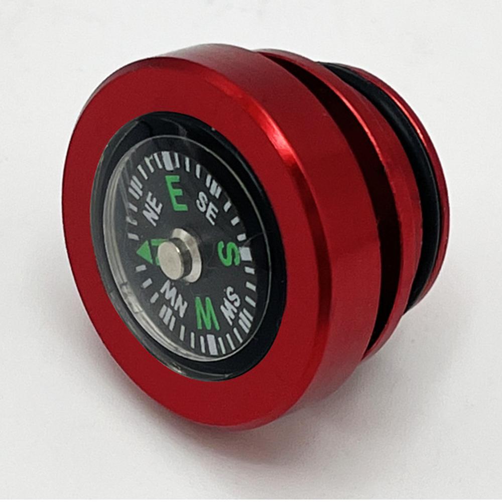 New 2Pcs Compass Dust Cover Bung Plug For Car Motorcycle Cigarette Lighter Socket