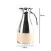 Luxury Stainless Steel Kettle, Tea Set, Metal Woven Leather Cold Water Kettle, Living Room Decoration, Kitchen Supplies