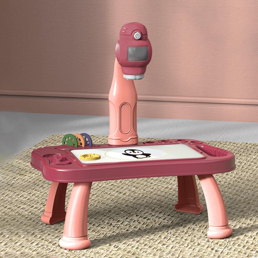 LED-Projektor Kunst Zeichentisch Spielzeug für Kinder Malbrett Lernen