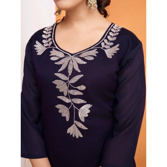 Women Bollywood Salwar Suit Party Wear Top Tunic Kurti Indian Pakistani Kurta SC-2280