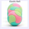 Bite Resistant Bouncy Ball Dog Toy for Small Medium Dogs Interactive Teeth Cleaning Chew Ball for Puppy Training